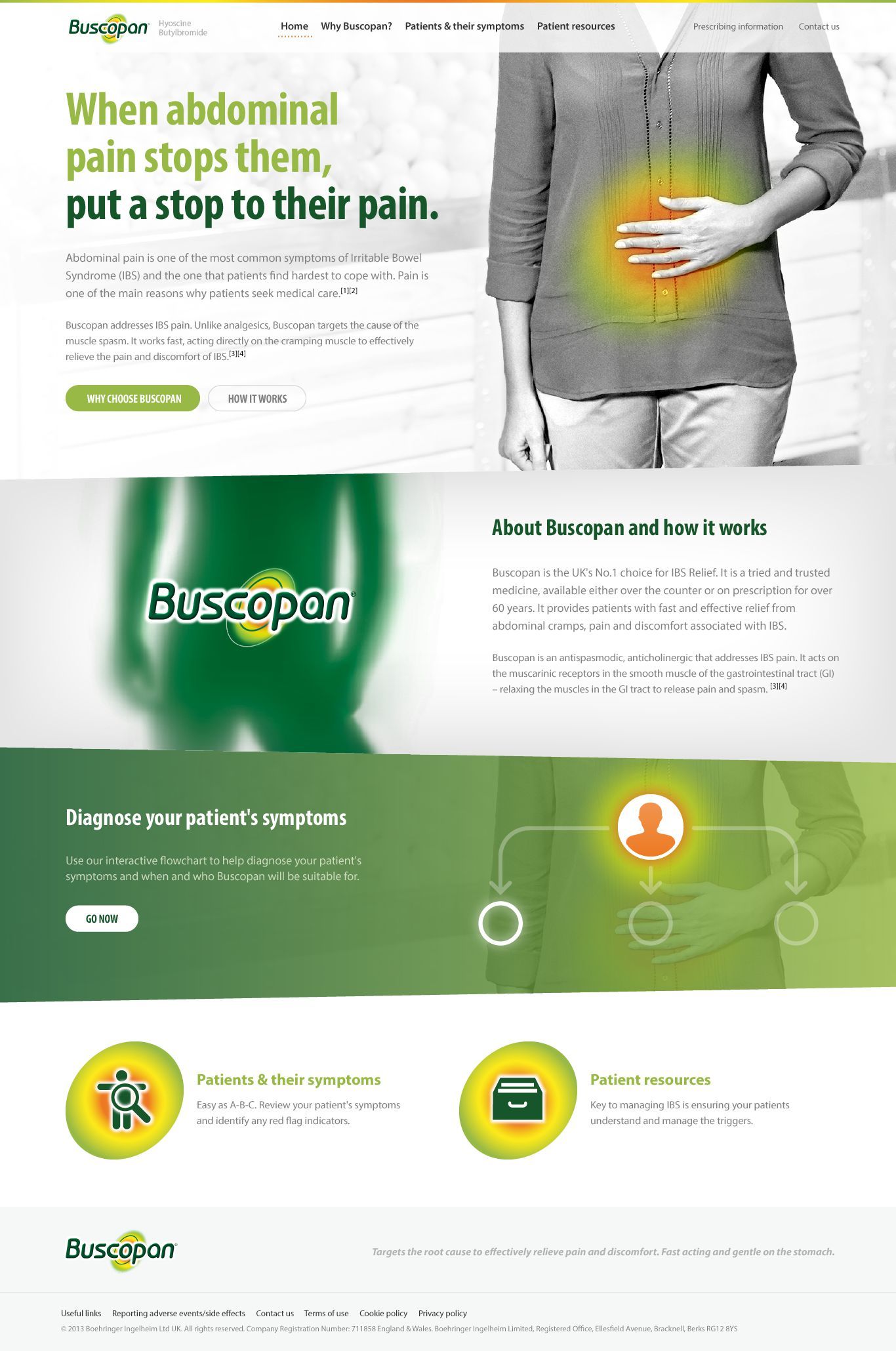 Digital design of the home page